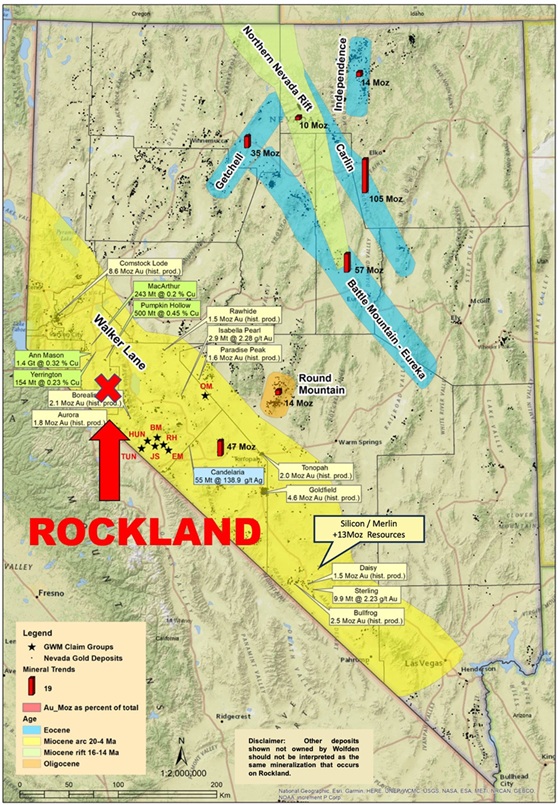 Wolfden Announces Positive Preliminary Drill Results  at its Rockland Gold Project in Nevada